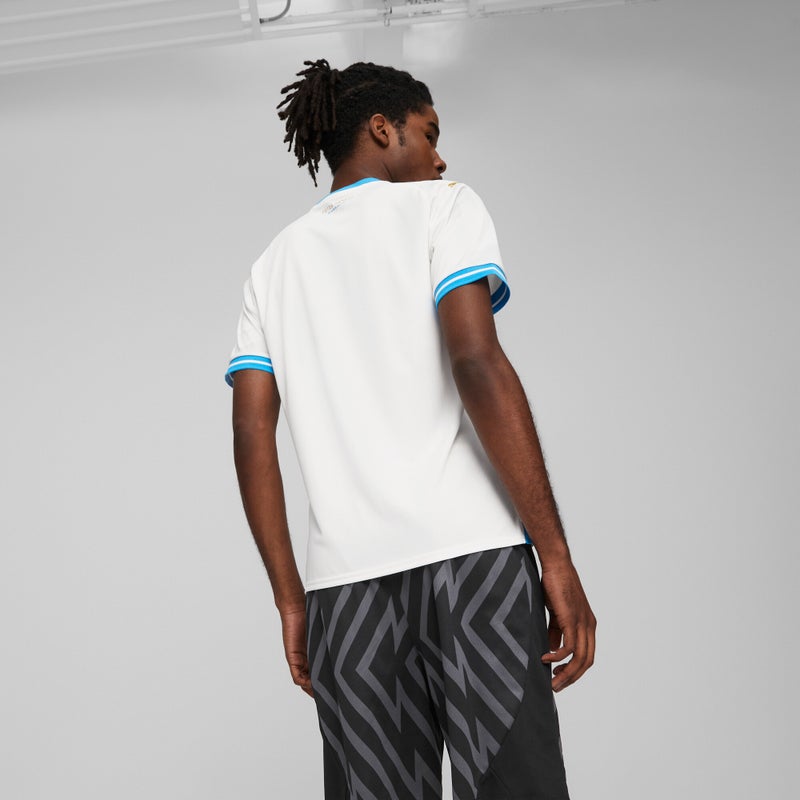 PUMA Olympique de Marseille 23/24 Home Mens White Jersey - Image 2