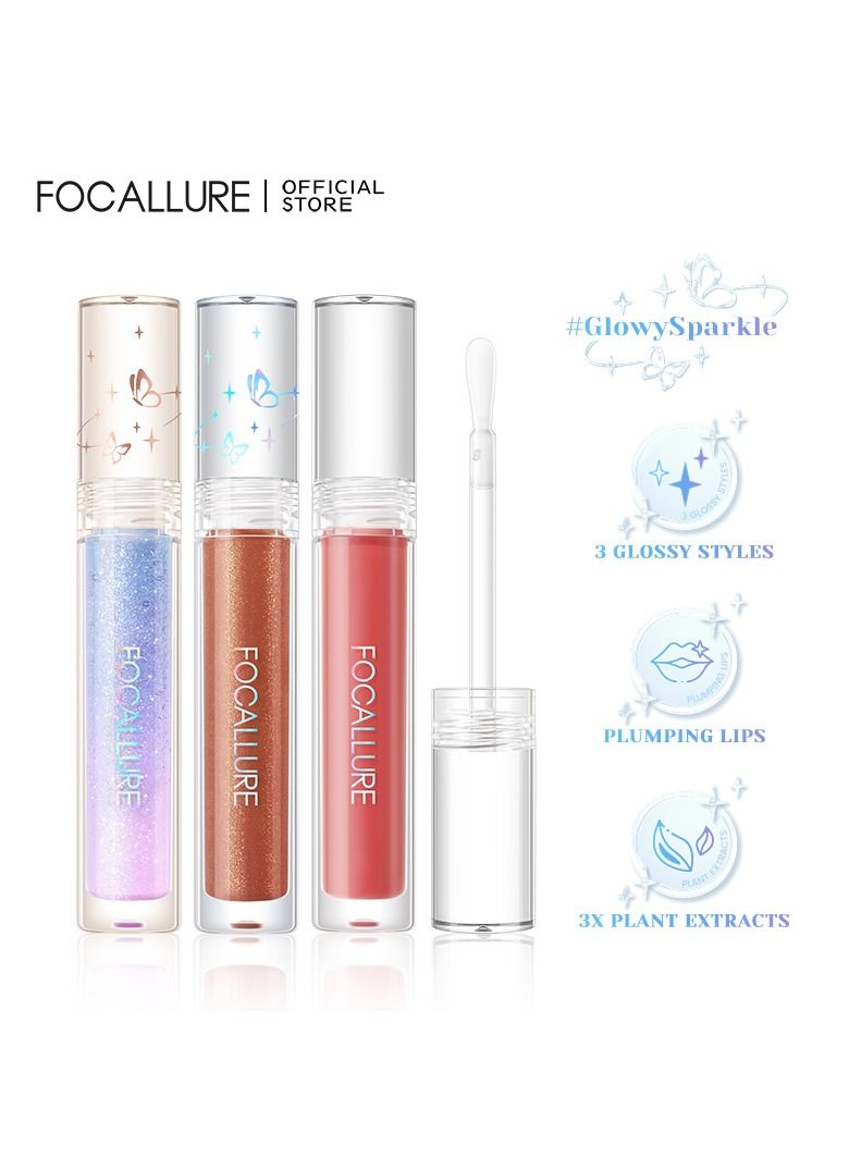 FOCALLURE Watery Glow Lipgloss - #BS01 - Image 5