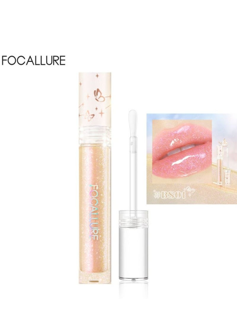 FOCALLURE Watery Glow Lipgloss - #BS01 - Image 1