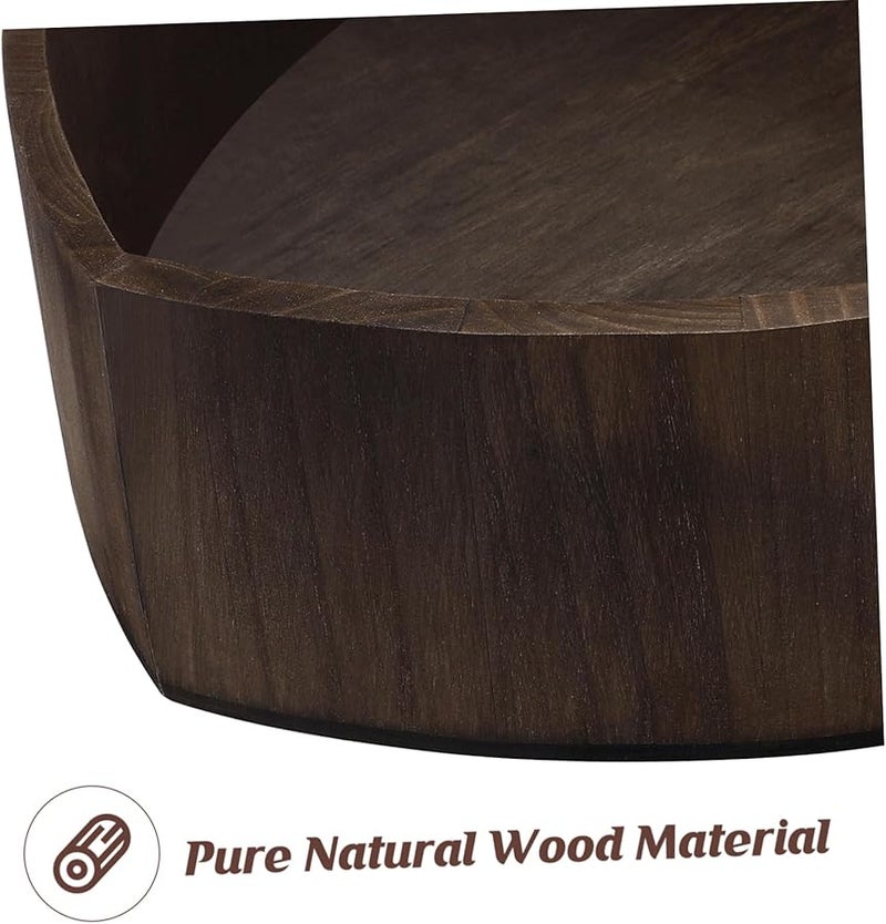 Heart Shaped Wooden Baby Bath Basin Newborn Photography Prop Basket - Image 3