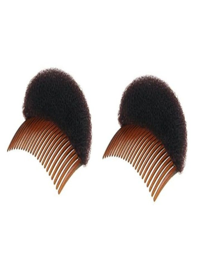 Cauaoa 2 Pcs Women's Hair Styling Accessories - Soft Foam Hair Inserts, Bump Up Pads, Clip Bun Maker and Braid Tool Clips and Barrettes Hair Accessories - Image 1