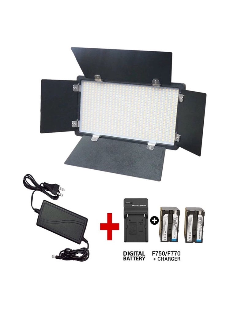 BESTON Beston LED light 600 with color range 3200-5500, Number of Led Lamps 600, (40 Watt) , 400 gram (Model :600)  - Image 2