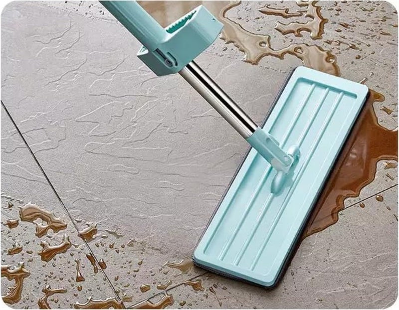 Upkaranwale Microfiber Squeeze Flat Mop dusting Cloth mop Refills for Floor Cleaning Micro Fiber Cloth for Cleaning Floor Cleaning Cloth Bucket Less Mop Pack of 1 - Image 3