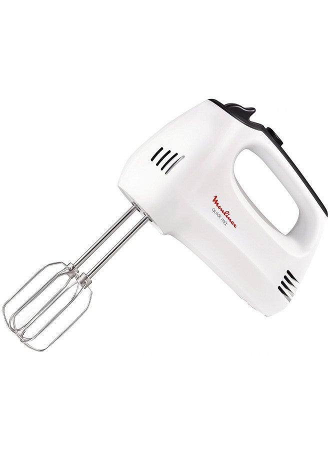 Moulinex Hand Mixer 500 W HM3101 White/Silver - Image 1