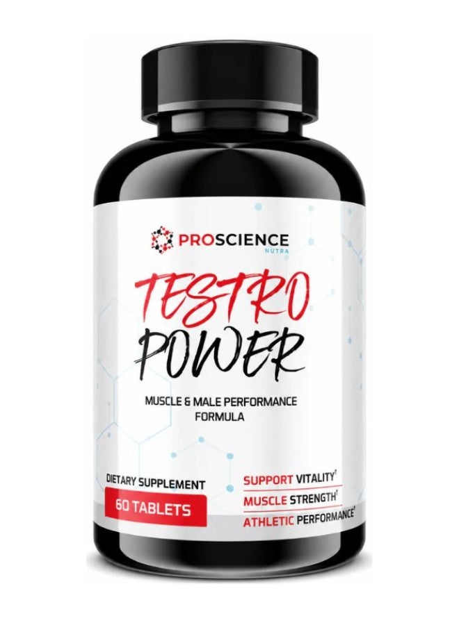 ProScience Testro Power – Muscle & Male Performance Formula 60 Tablets