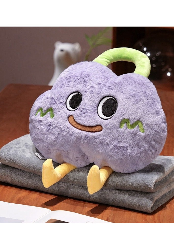 Pillow And Blanket Can Be Used For Both Car And Sofa Cushions, Suitable For Travel, Airplanes, Trains, Beds, Offices, And Rest  - Image 1