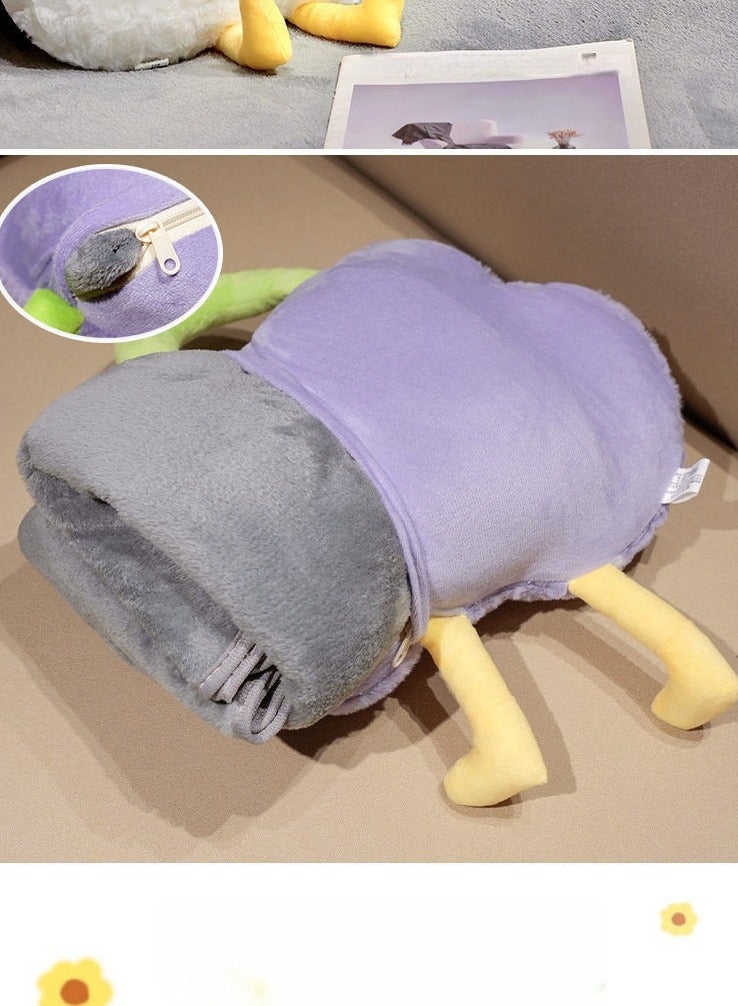 Pillow And Blanket Can Be Used For Both Car And Sofa Cushions, Suitable For Travel, Airplanes, Trains, Beds, Offices, And Rest  - Image 5