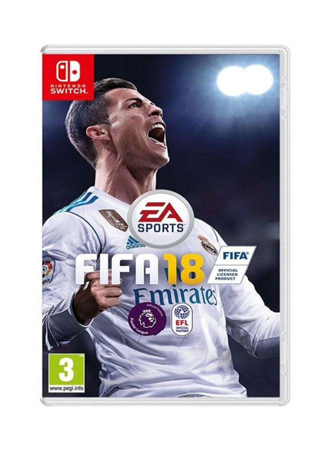 إي أيه لعبة الفيديو FIFA 18 (إصدار عالمي) - رياضات - nintendo_switch - Image 1