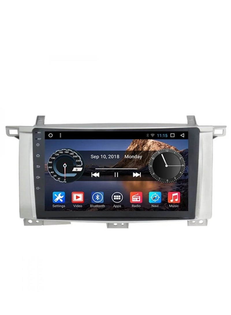 ام ان تي شاشة تويوتا لاند كروزر من 2002 إلى 2007 هي جزء من نظام المعلومات والترفيه في السيارة يعمل بنظام التشغيل Android ويدعم ميزات مثل Apple CarPlay وAndroid Auto، مما يتيح لك توصيل هاتفك الذكي بسهولة كما أنها توفر دقة عالية تصل إلى 1080 بكسل مما يجعلها ممتازة لعرض المعلومات والخرائط بوضوح - Image 2