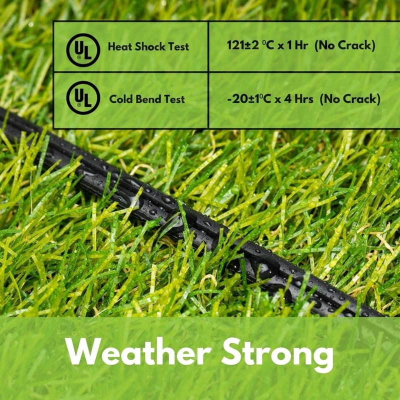 Elite 16/2 Landscape Lighting Wire, Low Voltage, Direct Burial, Outdoor, 100ft, UL Listed, Pure Copper, 16AWG 2 Conductor - Image 5