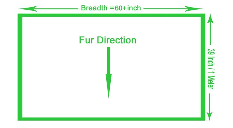 Quago Fur Fabric Unstitched Super Soft Cloth for Baby Photoshoot Soft Toys Making Art and Craft Dress Material Decoration etc 1 Mtr 60 Inch Pana Black - Image 3