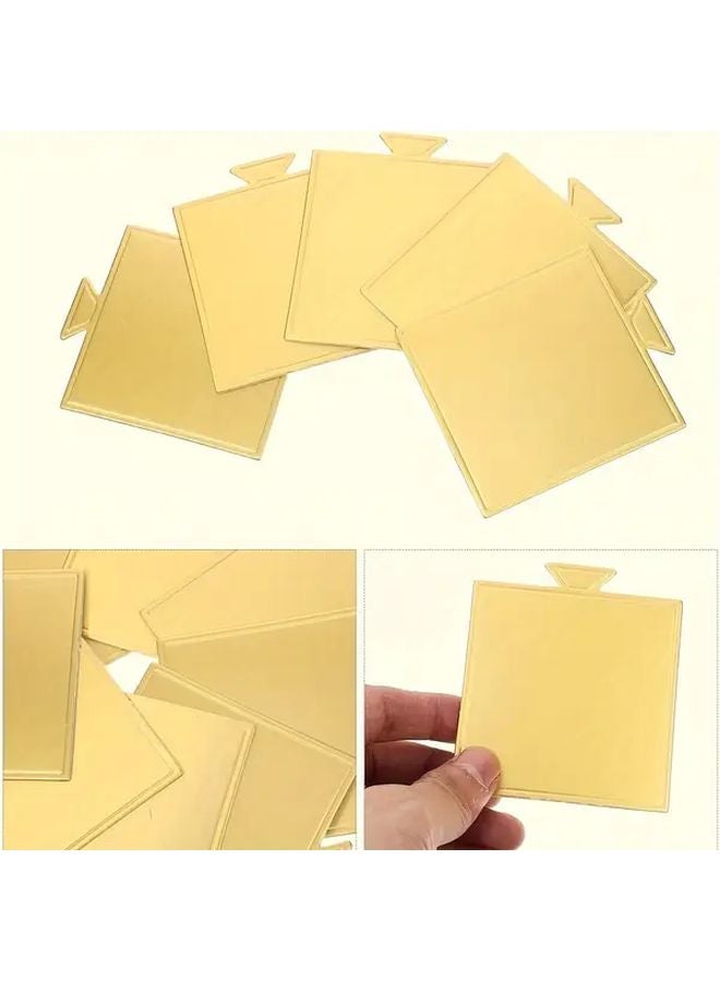 50 Pack 3 54 Inch Square Disposable Grease Proof Cake Boards For Desserts - Image 3