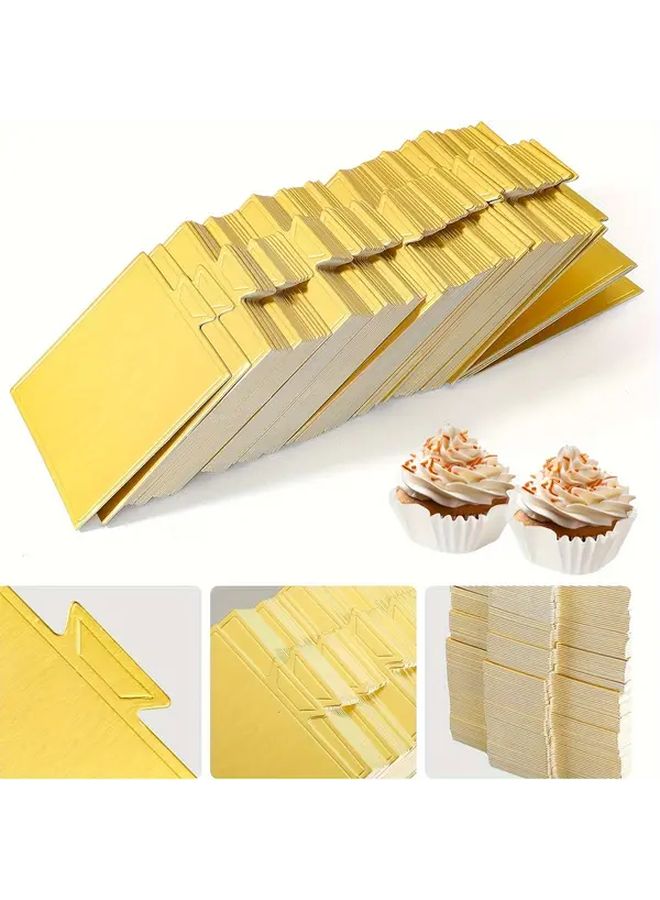 50 Pack 3 54 Inch Square Disposable Grease Proof Cake Boards For Desserts - Image 4