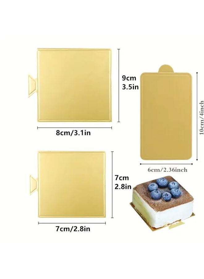 50 Pack 3 54 Inch Square Disposable Grease Proof Cake Boards For Desserts - Image 5