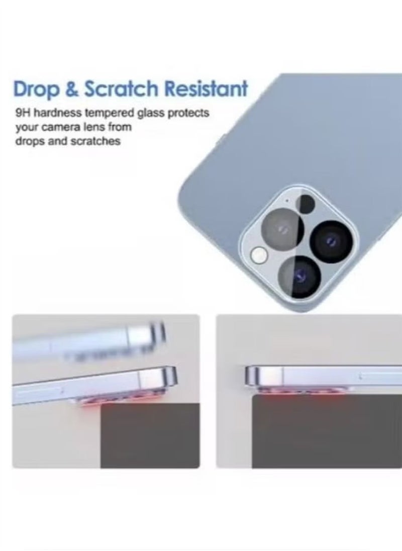 Generic - Camera Glass Lens Protector Guard For iPhone 14 Pro Max Clear - Image 1