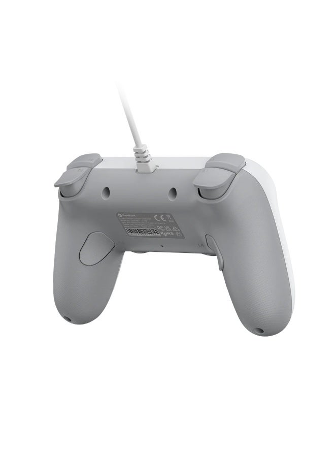 general Classic Gamepad GameSir Tegenaria Lite T3 Lite Wired Game Controller for PC/Steam/Switch/Android/iOS with Retro 90s Design, Hall Effect Sticks/Triggers, Turbo Function 1000Hz Polling Rate, Dual Rumble Motors, Mappable Back Buttons, Ultra-Low Latency, Ergonomic Design -Serene - Image 5
