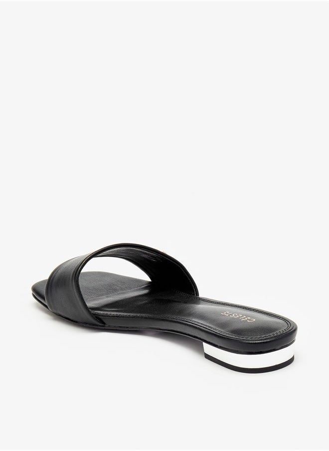 Celeste Women's Logo Embellished Slides  - Image 2