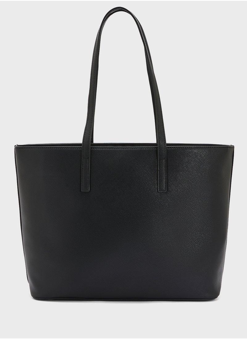 Khizana Carry All Tote Bag With Laptop Sleeve , Bottle Holder & Card Holder  - Image 2