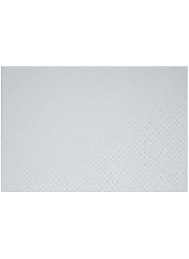Kuber Industries - 6 Pieces Pvc Refrigerator Fridge Multipurpose Drawer Mat Set White 48 - Image 1