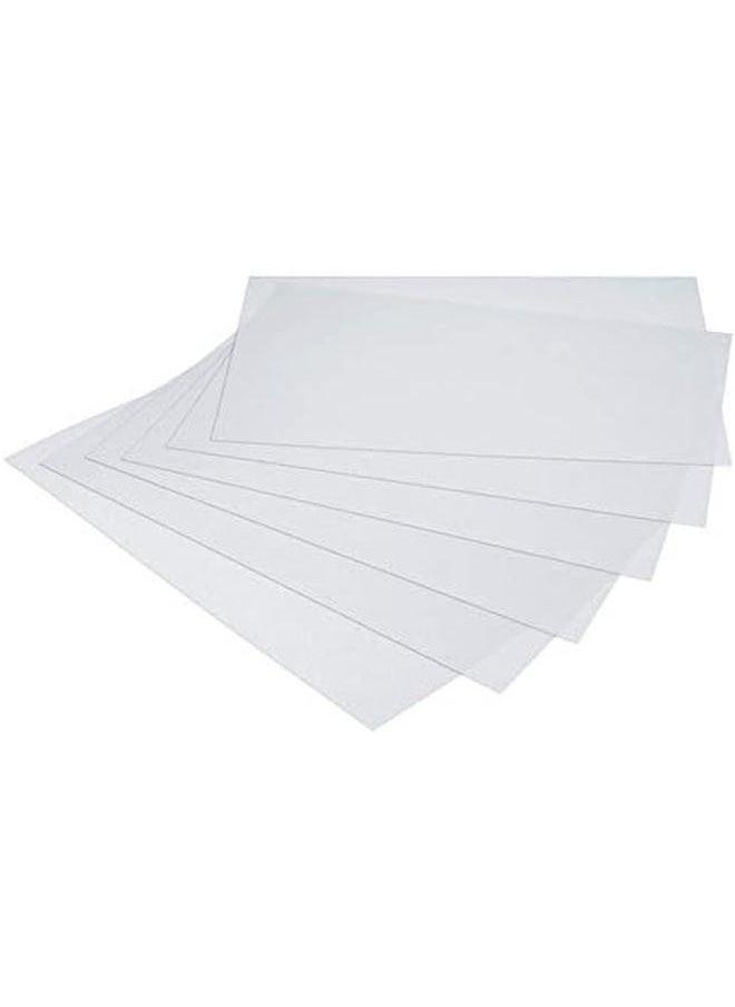 Kuber Industries - 6 Pieces Pvc Refrigerator Fridge Multipurpose Drawer Mat Set White 48 - Image 1