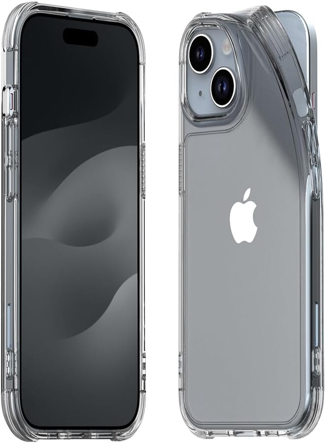 Araree AR-IP15BLLI Flexield For iPhone 15 Light Black|1 year manufacturer warranty