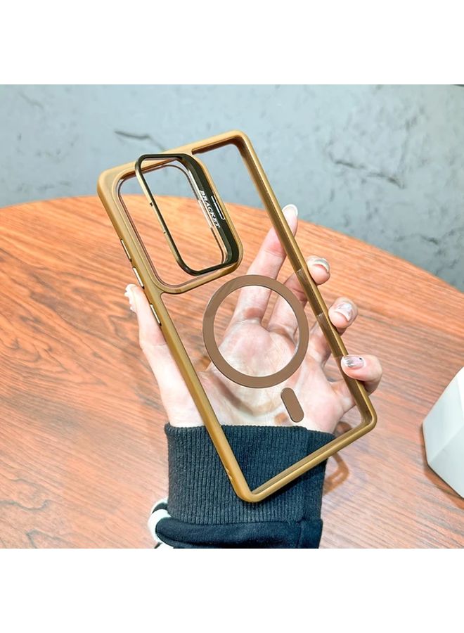 Purple Phone Case For Samsung Galaxy S24 Ultra With Lens Holder And Wireless Charging - Image 5