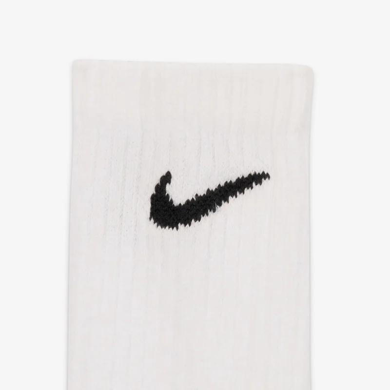 Nike White Men's Everyday Lightweight Training Crew Socks (3 Pack)  | Best Price UAE