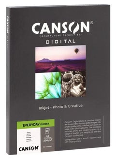 CANSON Digital Everyday Glossy A4 50 Sheets  - Image 1