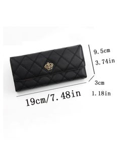 Generic Womens Wallet PU Leather Long Wallet For Women Card Holder Organiser  - Image 5