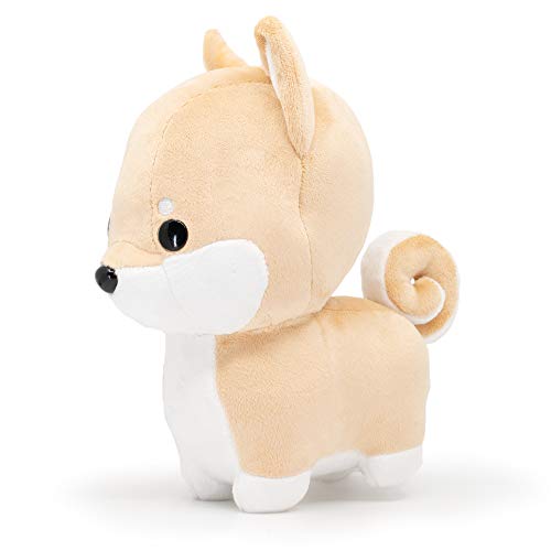 Bellzi Shiba Stuffed Animal  Soft Cute Stuffed Creamy White Dog Plush Toy  Plushies and Gifts for All Ages Kids Babies Toddlers  Shibi - Image 1