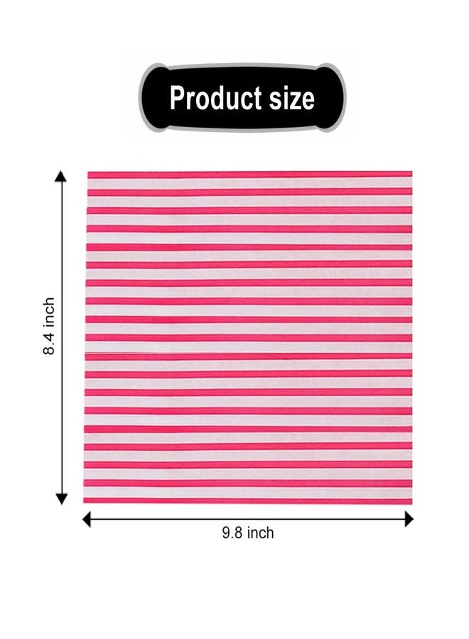 Suiwen 150pcs Spring Floral Wax Paper Sheets Sandwich Wrapping Paper, Greaseproof Wrap Paper Parchment Air Fryer Disposable Liner Food Basket Liners for Outdoor Picnic (Rose) - Image 2