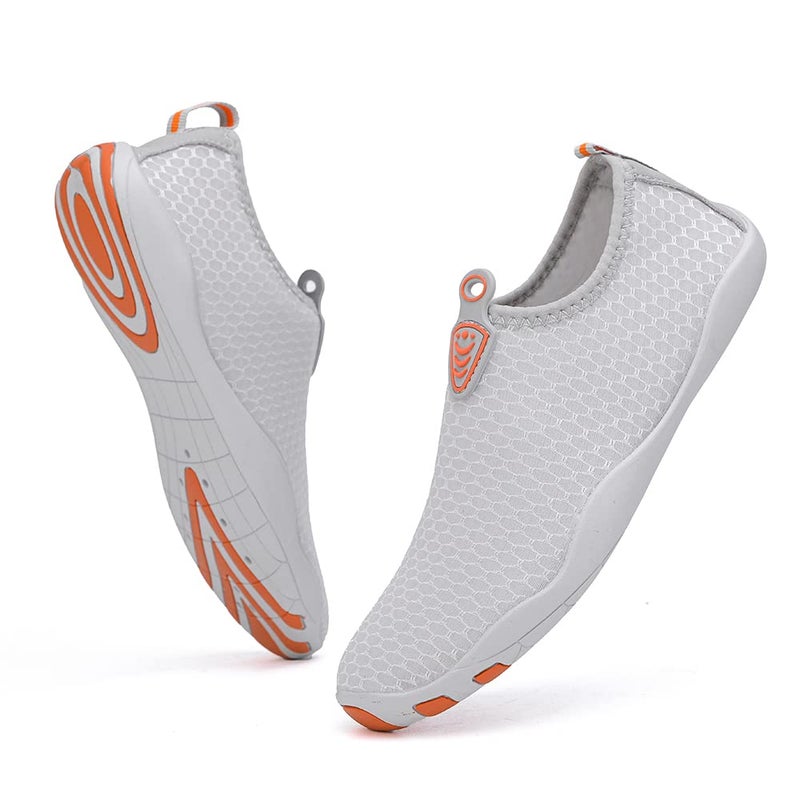 Vsufim Quick-Dry Water Sports Barefoot Shoes Aqua Socks for Swim Beach Pool Surf Yoga for Women Men (9.5 Women/8.5 Men) - Image 5