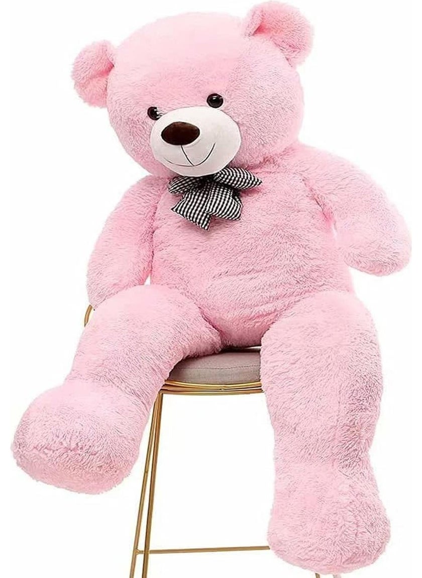 SOLE - Special for Lovers - 140 Cm Giant Size Cute Plush Big Bear with Bow Tie - 100% Local, Plush Teddy Bear - Image 1