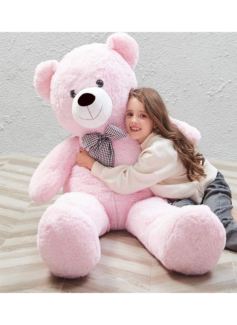 SOLE - Special for Lovers - 140 Cm Giant Size Cute Plush Big Bear with Bow Tie - 100% Local, Plush Teddy Bear - Image 1