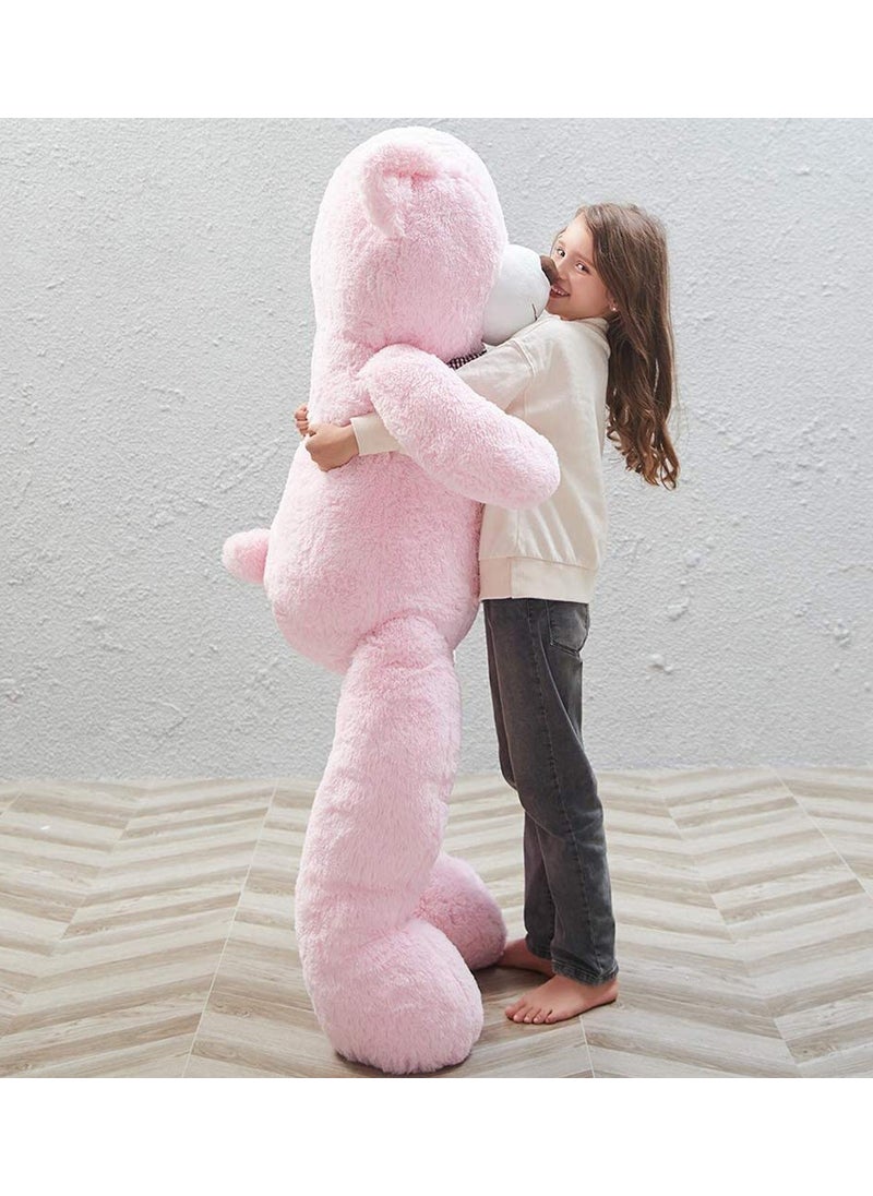 SOLE - Special for Lovers - 140 Cm Giant Size Cute Plush Big Bear with Bow Tie - 100% Local, Plush Teddy Bear - Image 1