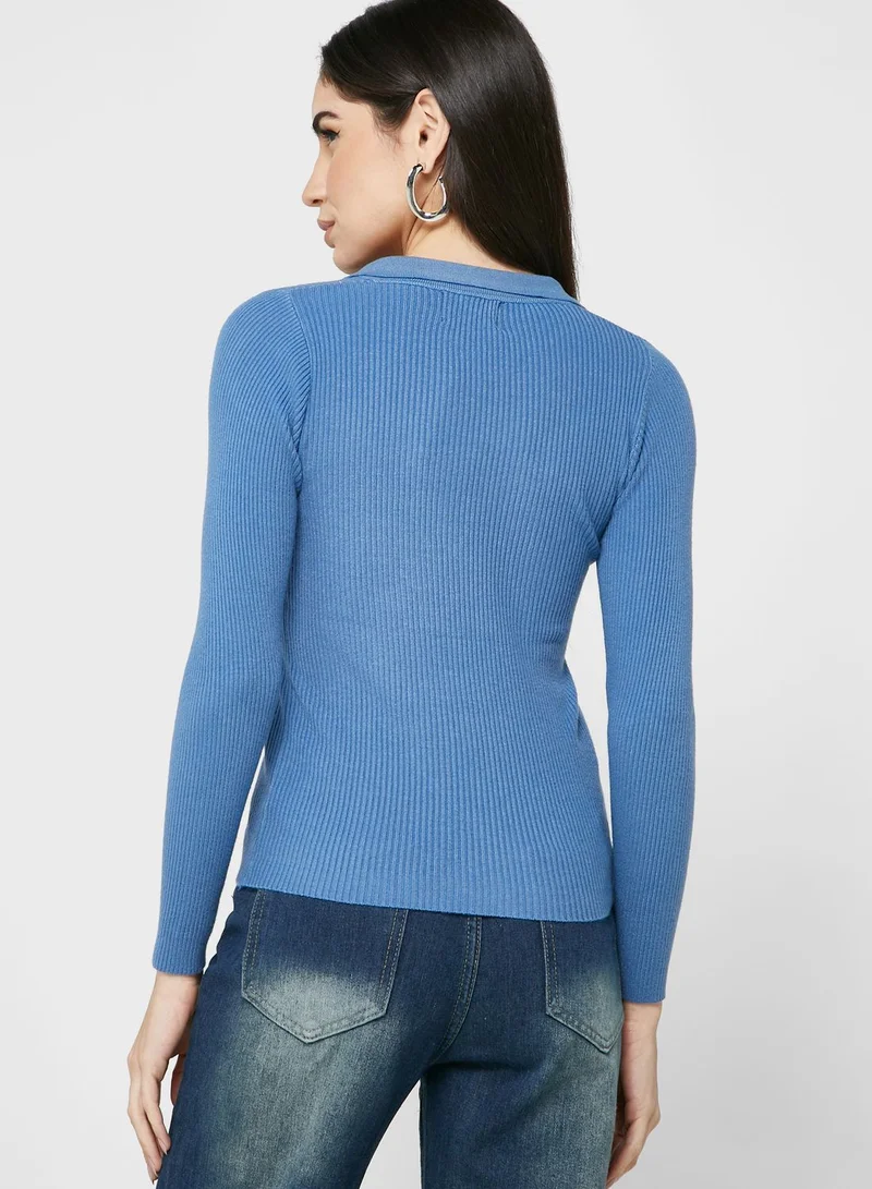 Ginger Polo Neck Sweater