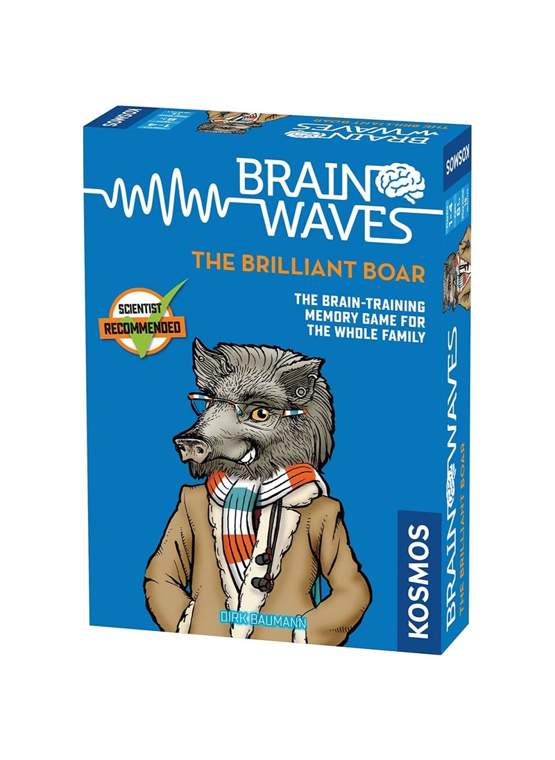Thames & Kosmos Thames & Kosmos Brainwaves: The Brilliant Boar - A Kosmos Game from Fun, Scientist Approved, Family-Friendly Games to Sharpen Your Mind & Train Your Brain, for Ages 8+  - Image 1