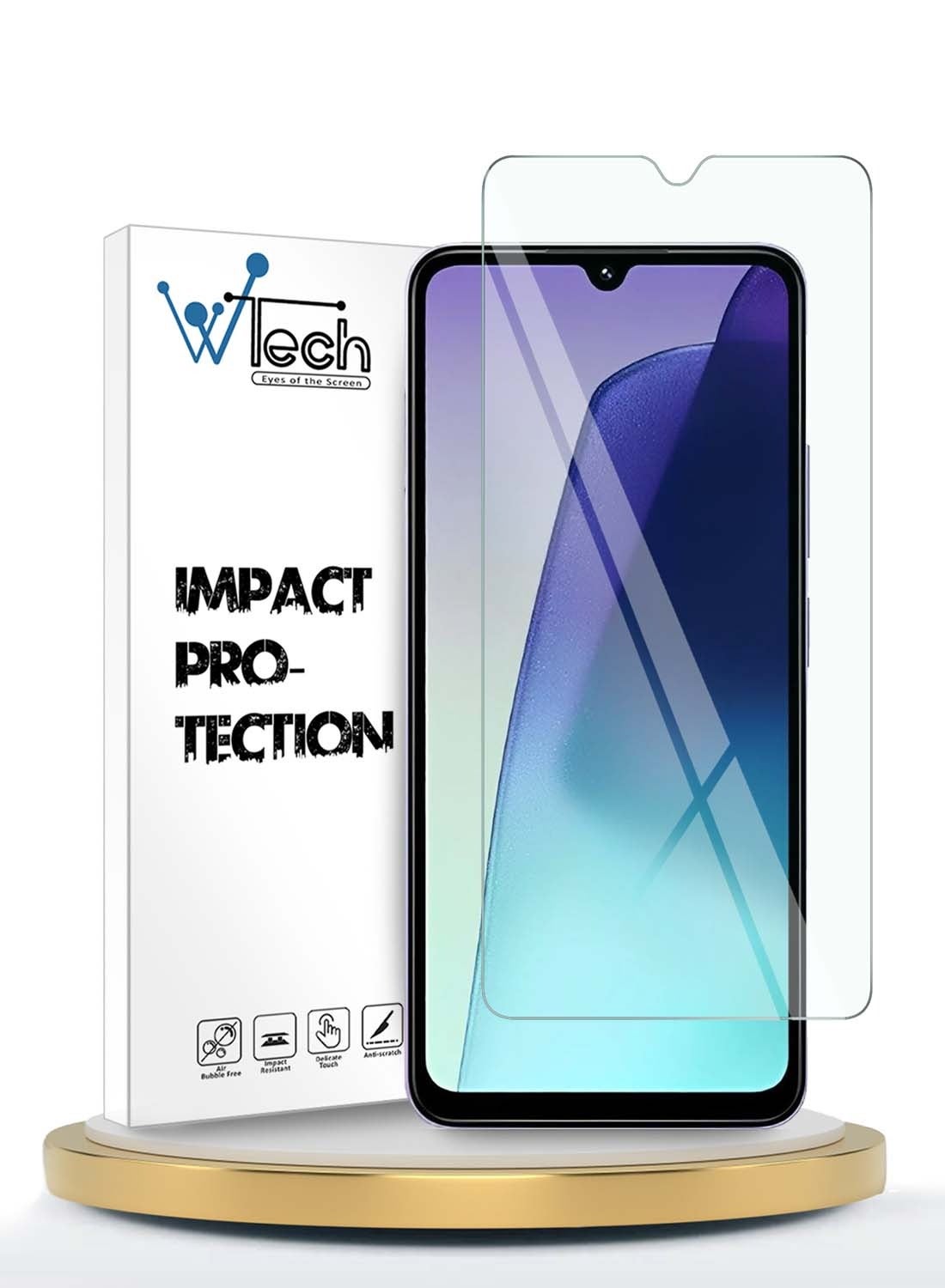 Wtech Xiaomi Redmi 14C 4G / Redmi 14R 5G 2024 WTech Premium Series Curved Edges 9H 2.5D Tempered Glass Screen Protector (MSG9CN) - Clear