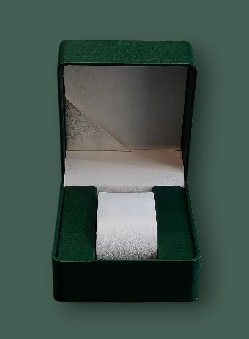 Al Seraj Luxury Watch Box | Premium Green Rexine Exterior with Soft Interior | Elegant Watch & Jewelry Storage Case for Travel, Display & Gift - Image 5