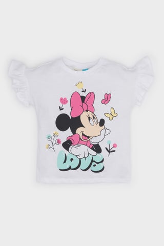 Baby Girl Regular Fit Mickey & Minnie Licensed Short Sleeve T Shirt - pzsku/ZC3E8B3A9328BBE6AEB18Z/45/1751030183/631b22df-1544-4041-96a0-f9b7b609f9bd