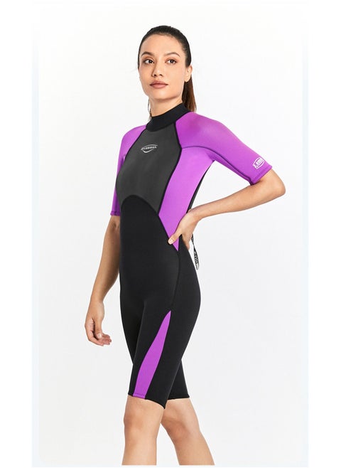Short-sleeved Wetsuit Snorkeling Swimsuit