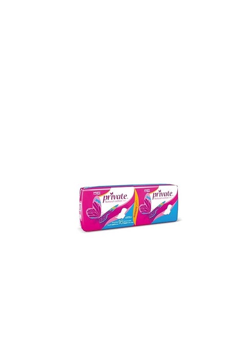 Private Extra Thin Super 16 Pads