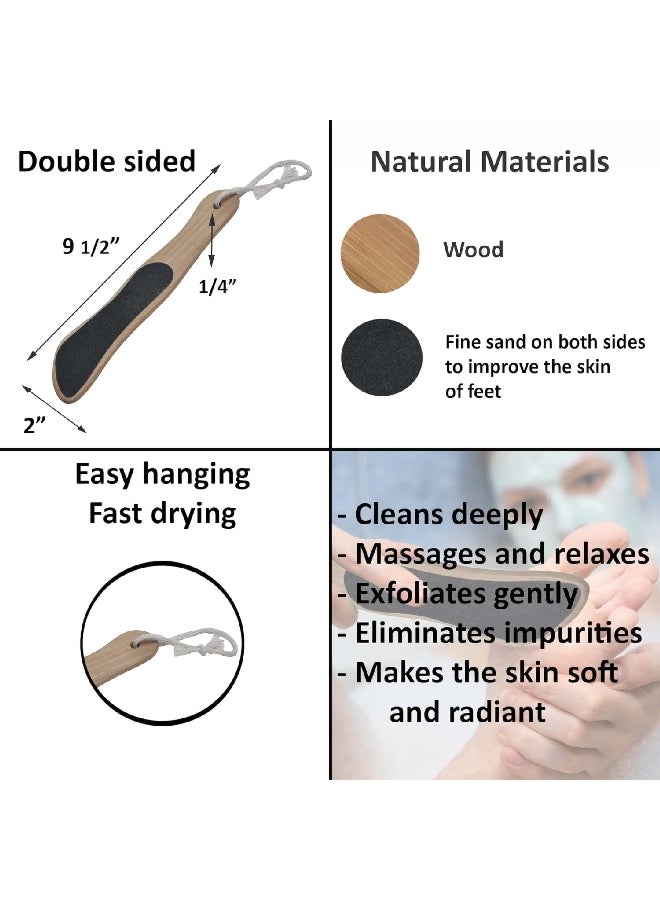 Tendance Foot Care Foot Callus Remover with Handle Beige and Black 4.8 x 23.88 x 0.38 cm 75533104 - Image 3