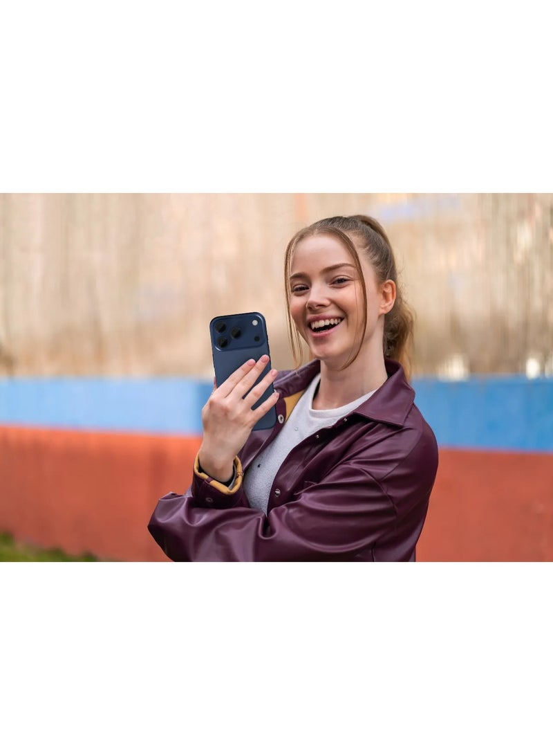 ليفيلو واقي عدسة iPhone 17 Pro / ProMax / واقي عدسة Lucent Duo مع نفاذية 99% / واقي عدسة مع 2x سبائك التيتانيوم - أزرق داكن - Image 3