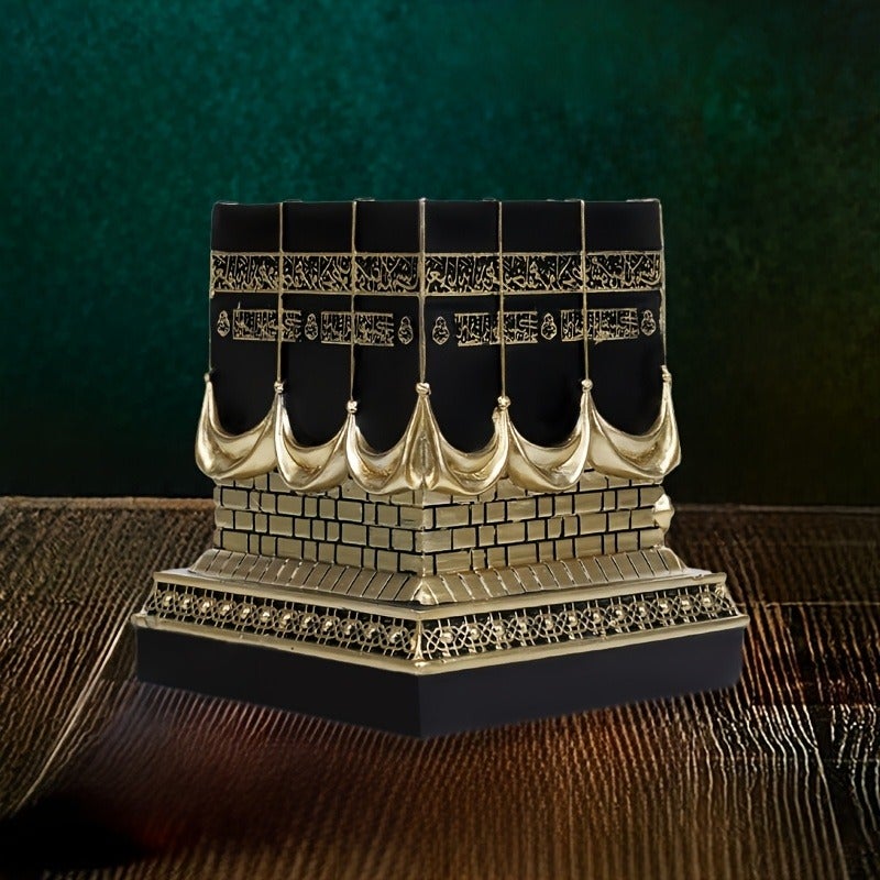 PETO Kaaba Resin Model - Mecca Black House Decorative Sculpture, Islamic Home Decor, Saudi Arabia Travel Souvenir - Image 4