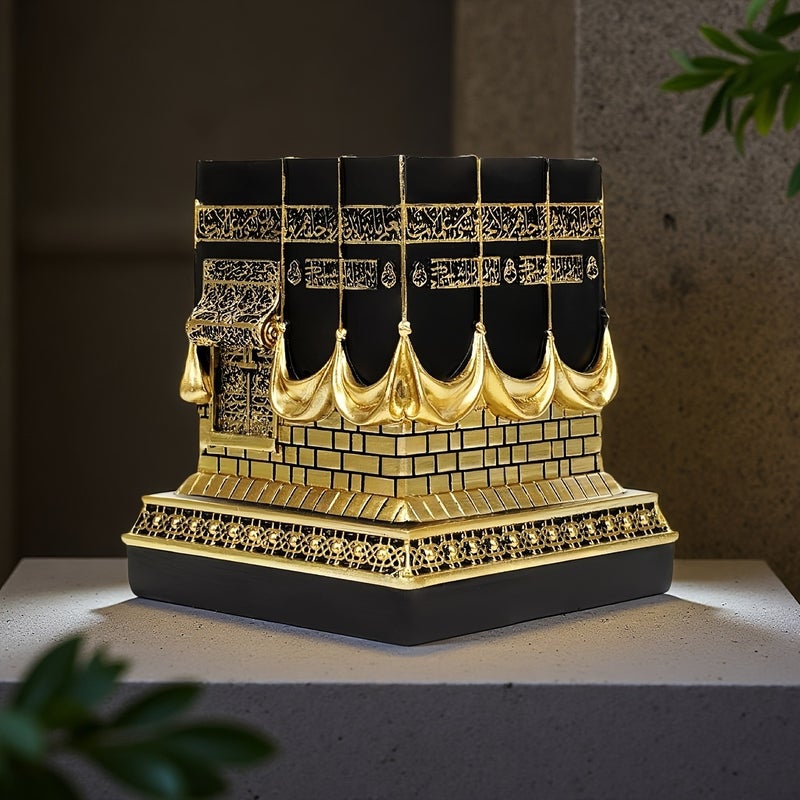 PETO Kaaba Resin Model - Mecca Black House Decorative Sculpture, Islamic Home Decor, Saudi Arabia Travel Souvenir - Image 5