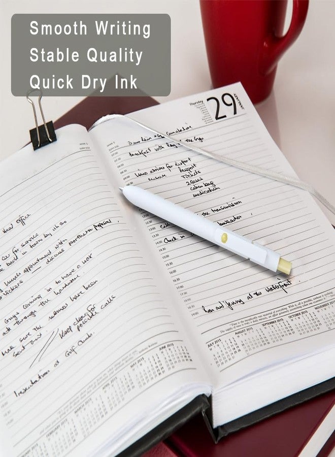 VICO Gel Pens, 5 pcs 0.5mm Japanese Black Ink Fine Point Smooth Writing Pens, Aesthetic Cute Pens for Journaling, Cute Stuff Home School Office Supplies Gifts Women - Image 5