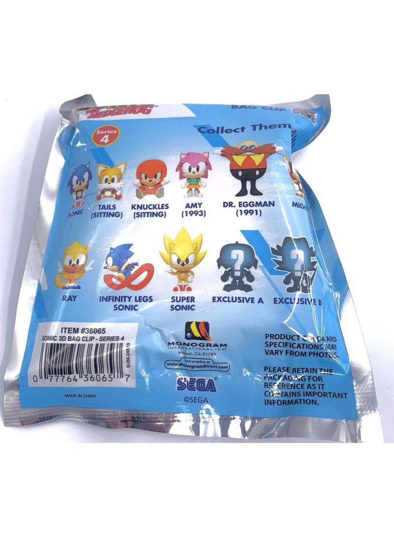 Monogram: Sonic 3D Foam Bag Clip, Series 4 - Image 4