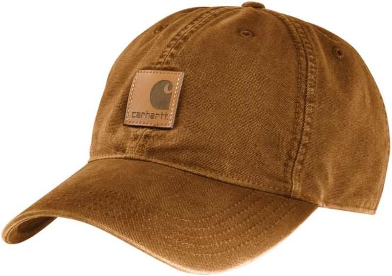Carhartt Men's Odessa Baseball Canvas Cap - Carhartt Brown, One Size