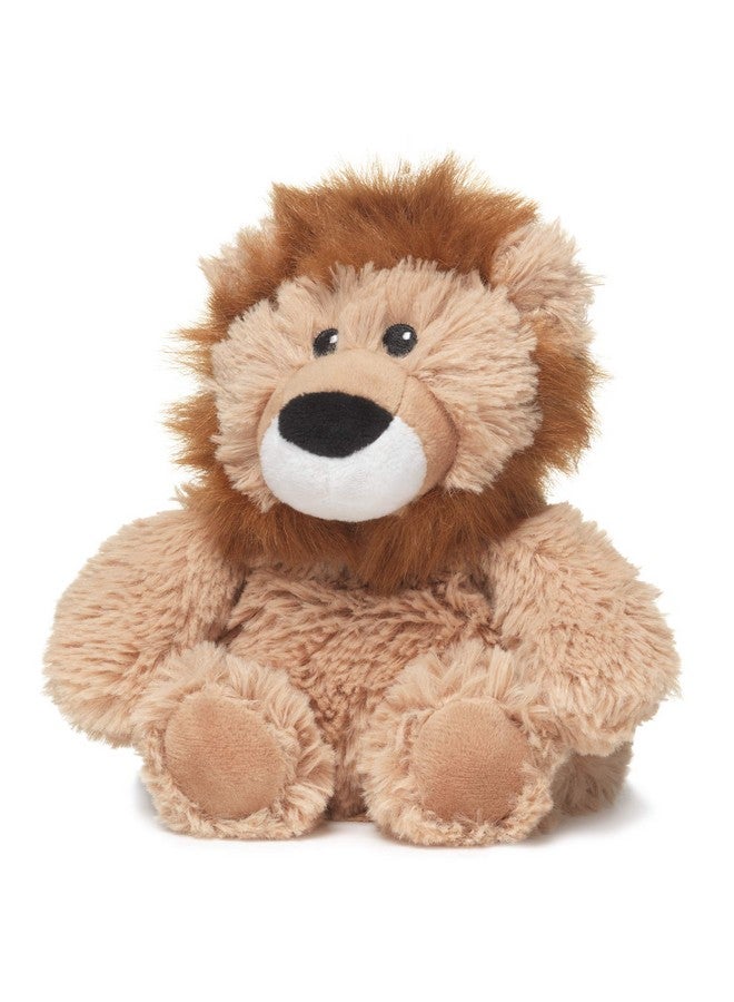 warmies Junior Lion Microwavable, Hot or Cold for Cool Relaxation and Warm Relief, Lavender Scented Cozy Plush Animal
